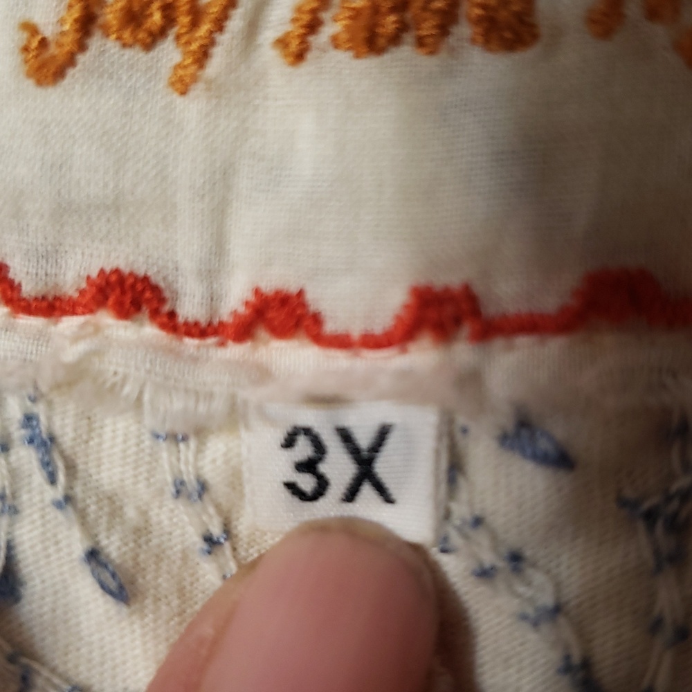Johnny Was 3X Longsleeved T - Picture 8 of 10